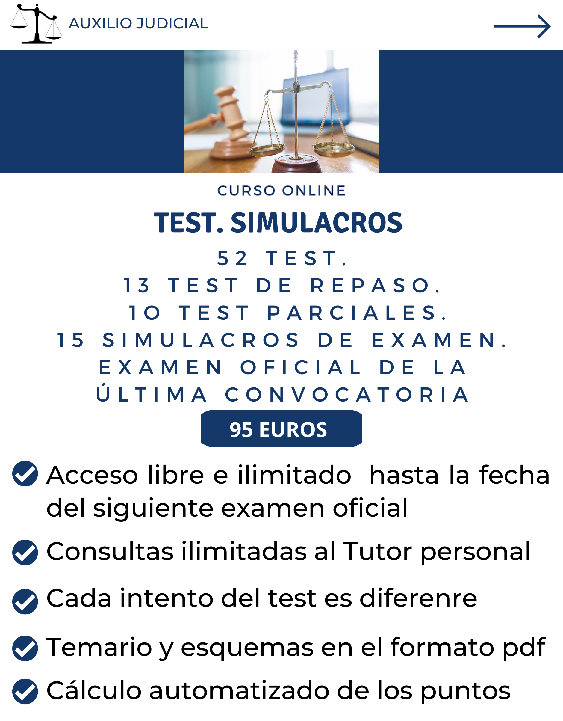 TEST AUXILIO JUDICIAL